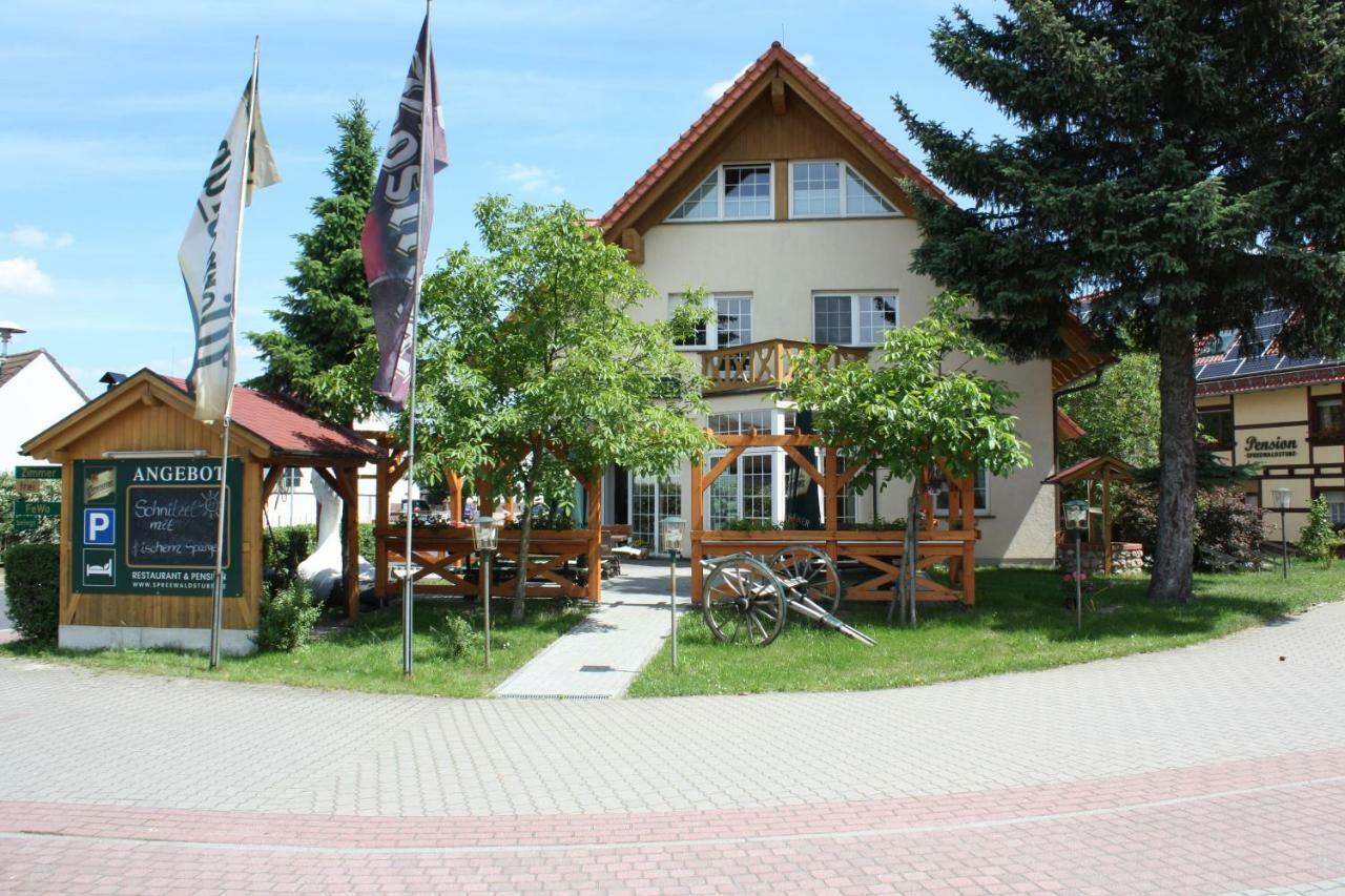 Pension Spreewaldstube Vetschau Bagian luar foto